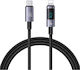Eko 30w Type-c To Lightning 1.2m Charging Cable Display Sf Model Led Screen Black