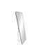 Pakketo Jayrens Oglindă De Podea Cu Cadru Negru Din Aluminiu 160x50cm