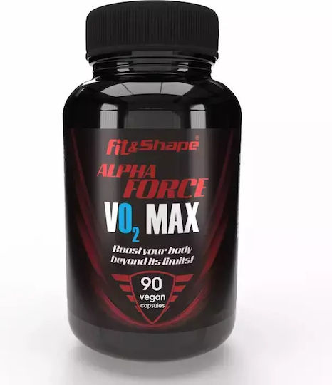 Fit & Shape Alpha Force Vo2 MAX Besonderes Nahrungsergänzungsmittel 90 Kräuterkapseln