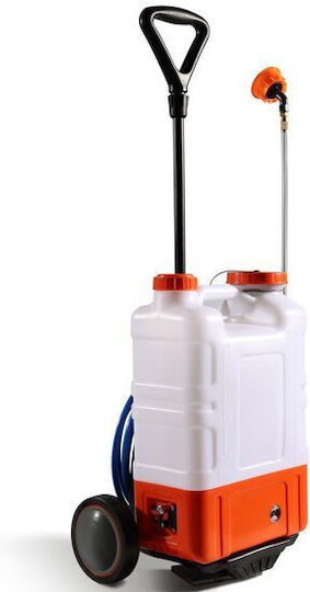 Pulverizator cu presiune 12V cu Baterie 7.2Ah cu Capacitate 15lt în culoarea Transparent