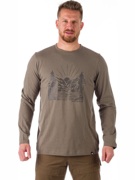 Northfinder T-shirt Olive Grey