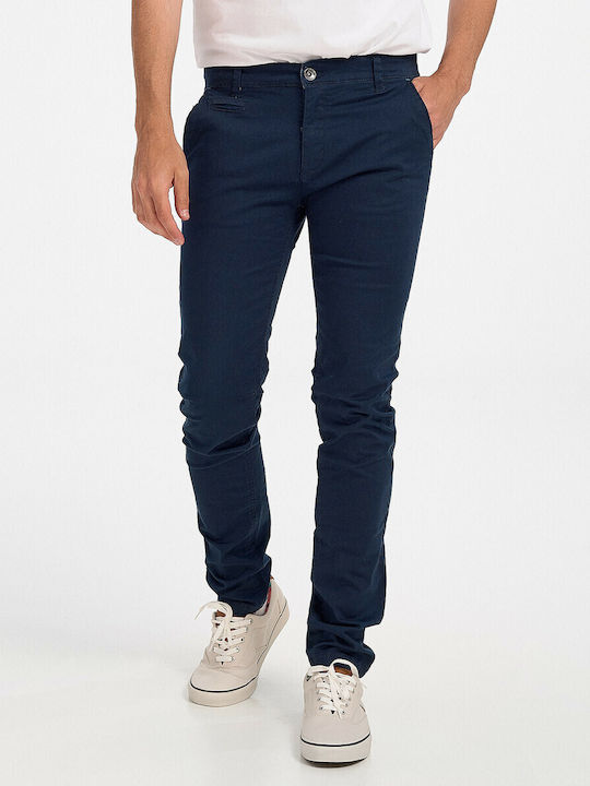 Rook Men's Elastic Blue Trousers
