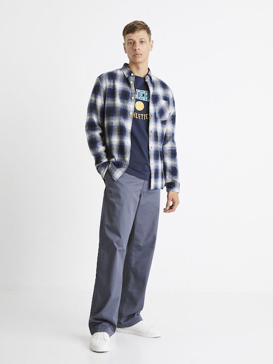Langärmlig Hemd Geprüft Camulto Blue