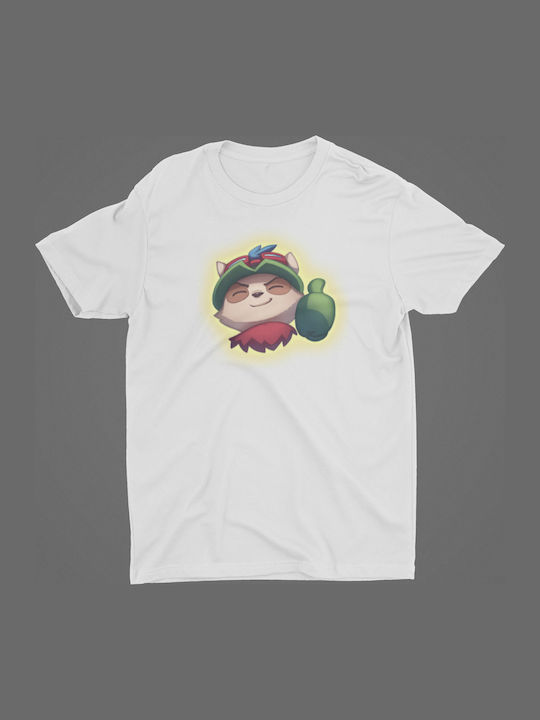 League Legends Teemo Λευκή Μπλούζα