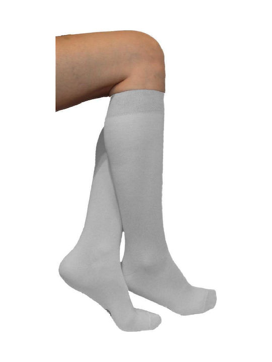 Dimi Socks Ανδρικές Μονόχρωμες Κάλτσες Λευκο
