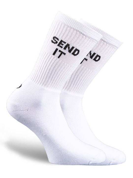Sock Ing Чорапи с Дизайн Бяло/черно 1Пакет Sock Ing Чорапи с Дизайн Бяло/черно 1Пакет