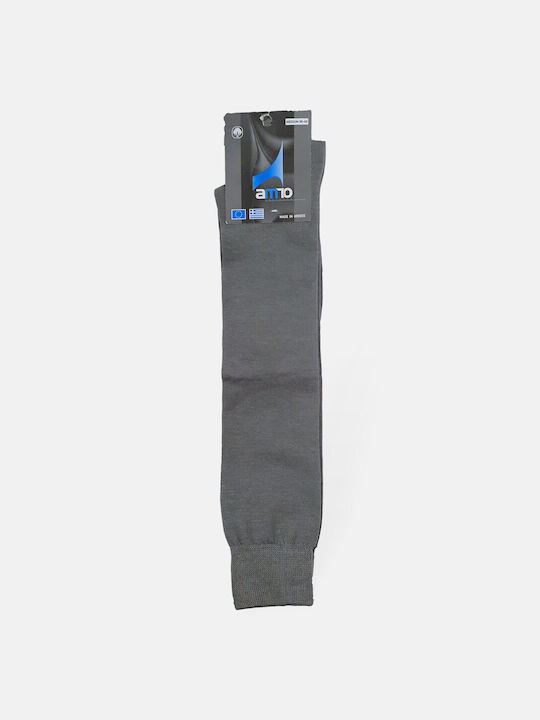 Ampo Socks Γυναικείες Κάλτσες με Σχέδια Ανθρακι