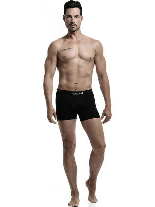 Zen Intimates Мъжки боксерки 1Опаковка Черно/сиво