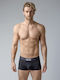 Herren Boxershorts Schwarz 1Packung