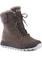 Btx 873 Suede Γυναικείες Μπότες Χιονιού Καφέ