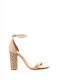 Leder Sandalen Beige
