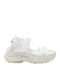 Ace Women's Flat Sandals Sporty White