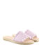 Women's Flat Sandals in Pink Color