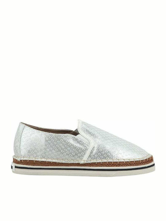 Women's Fabric Espadrilles White