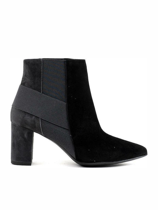 Marian Suede Women's Ankle Boots Black 12207