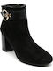 Stiefeletten Damen Schwarz