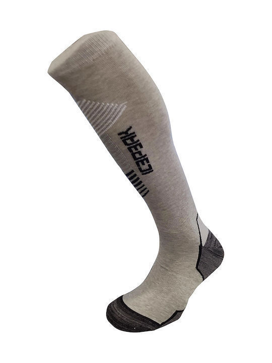 Icepeak Мъжки Ски и сноуборд чорапи Сив 1 чифт