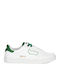 Ανδρικά Sneakers ΛΕΥΚΑ με Πράσινο