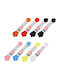 Set 8 Pairs Shoelaces 100cm