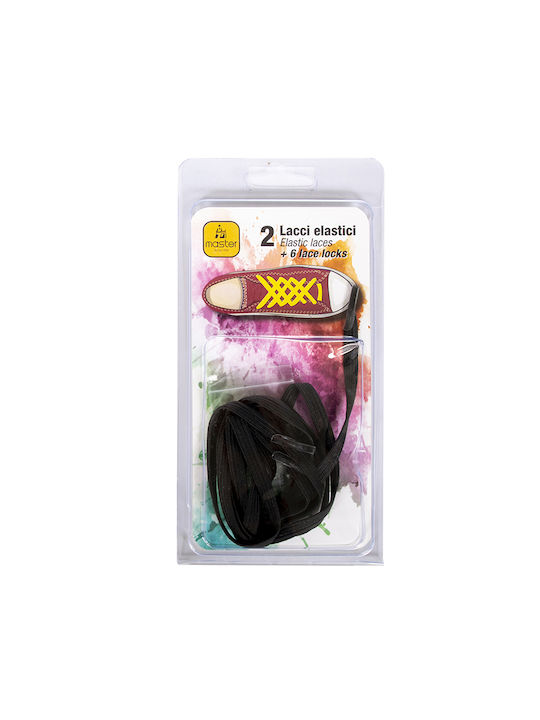Elastic Shoelaces Black