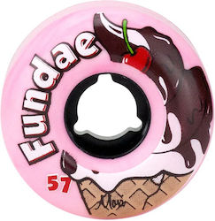 Moxi Fundae Bubble Gum Rollerzubehör Rosa Räder