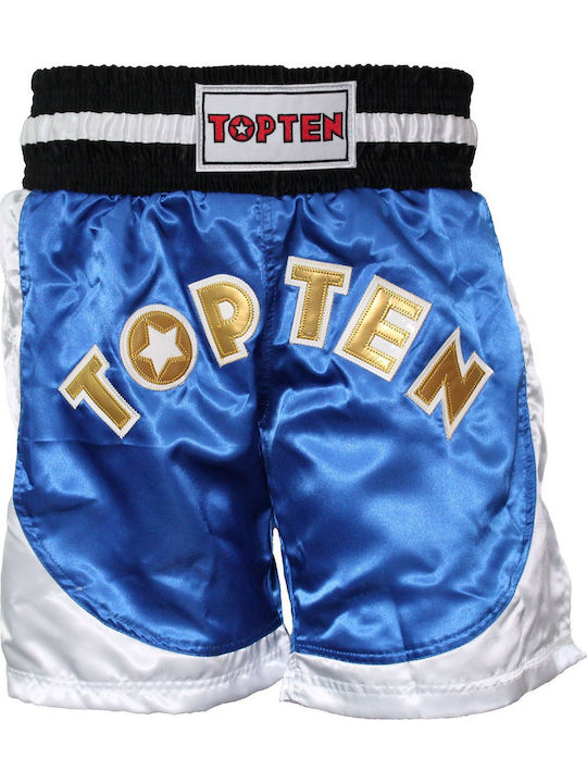 Kickboxing Shorts Top Ten Kick Light Μπλε