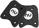 Triathlon & Swimming Equipment Open Water Buoyancy System Nu Swimrun Legs Black White Logo