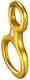 Black Diamond Super 8 Belay 620072YELOALL1 Climbing Figure Eight Gold