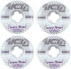 Ricta Ροδάκια Ricta Wheels Brevard Refl Naturals Wide 99a White-ric-skw-5195-white