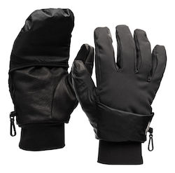 Black Diamond Γάντια Ορειβασίας Mittens Αφής Μαύρα