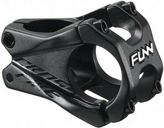 Λαιμός Funn Stem Crossfire Forged 31.8mm X 0° 35mm Μαύρο Onl180754s