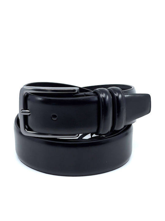 Legend Accessories Ανδρική Ζώνη Δερμάτινη Μαύρη