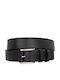 Wide Men's Belt Black
