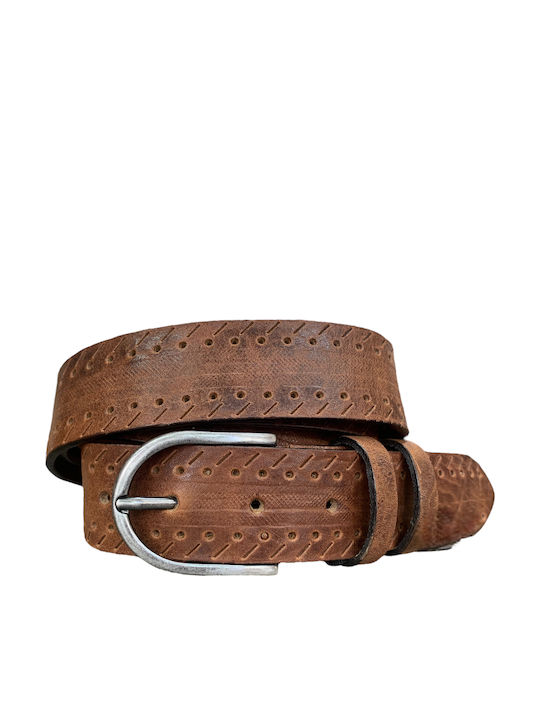 Gad Herren Gürtel Leder Braun