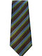 Luciano Faketti Men's Tie Printed in Brown Color