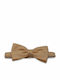 Set Bow Ties Pastel Orange White