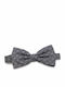 Set Cravate Papillon Gri Cu Model