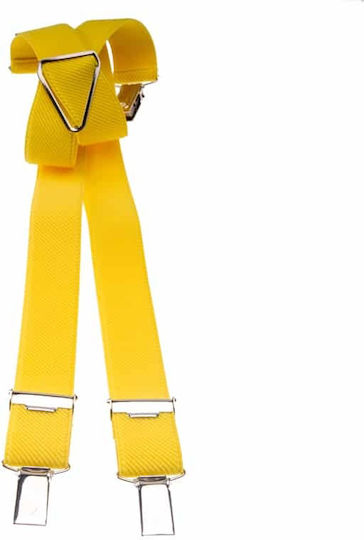 Victoria Kids Suspenders with 3 Clips Yellow