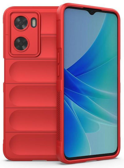 Back Cover Σιλικόνης Κόκκινο (Oppo A57 4G)
