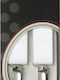 Victoria Monochrome Suspenders 2.5 Cm 62025 4 Clips White