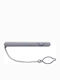 SilverBrand.gr Steel Tie Clip Silver 6x0.6cm