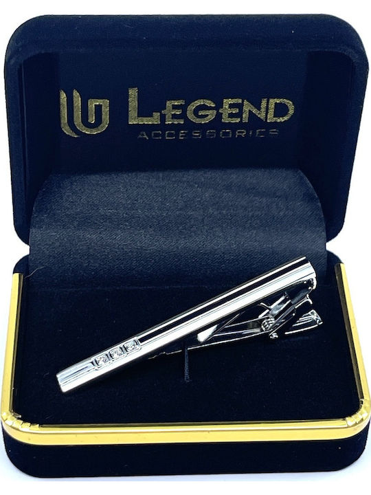 Legend Accessories Krawattenklammer aus Silber Silber