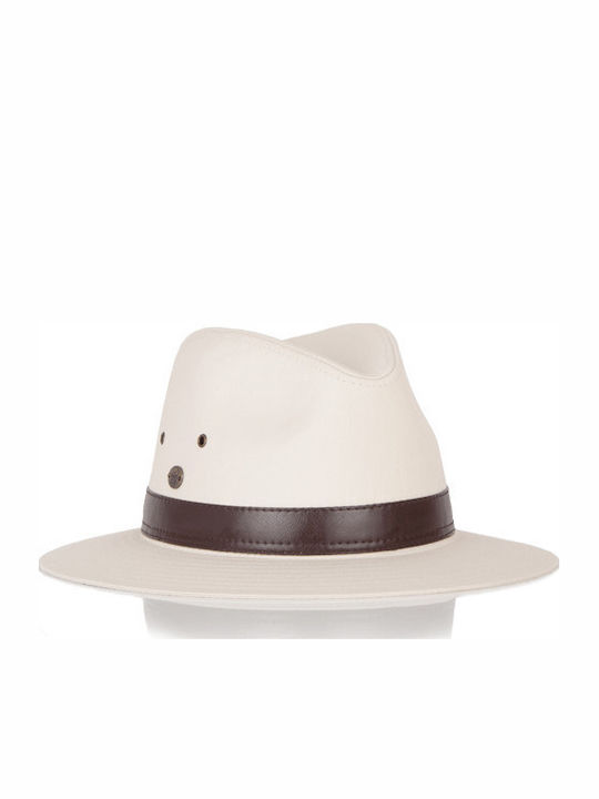 Karfil Fabric Men's Hat Fedora Beige