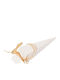 Pâlnie De Hârtie Pentru Orez Set/12 15cm Alb