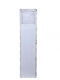 Wooden Flower Stand 24x24x90cm Antique White
