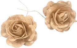 Triofarbenes Canvas mit Rosen Pünktchen 0320.15603