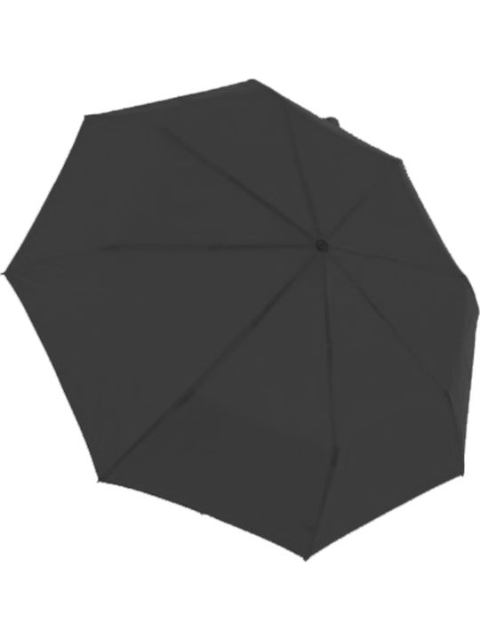 Bode Automat Umbrelă de ploaie Compact Neagră