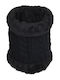 Women's Knitted Neck Warmer Black