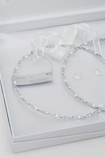 RichgirlBoudoir Handmade Silver Wedding Crowns