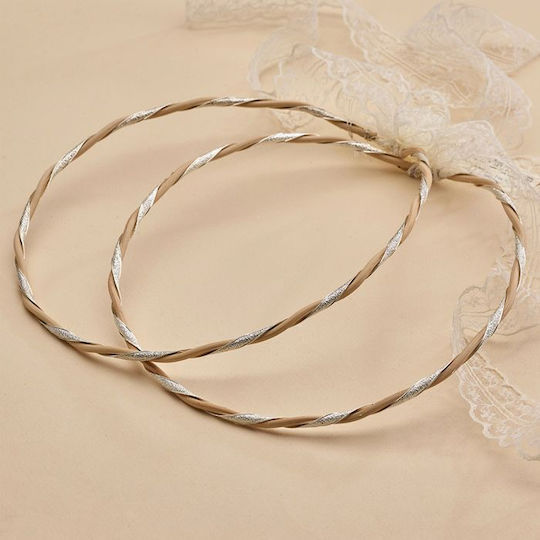 Pageri Handmade Silver Plated Wedding Crowns Pageri
